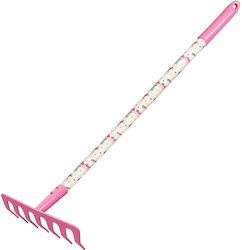 Greenmill Metal Rake Wood Pvc Handle 64cm