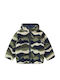 Kinder Freizeitjacke Beidseitig mit Kapuze Blue