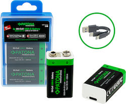 Patona Premium 9V 400mAh 2τμχ