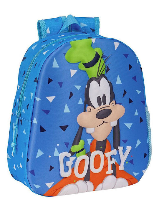 Safta Tσάντα Πλάτης Παιδικού 3d Goofy 27x10x33cm