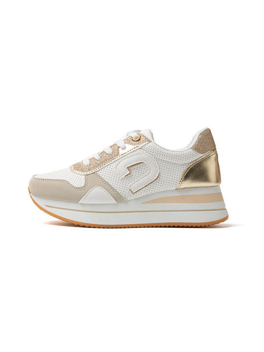 Jomix Sneakers Beige / Gold