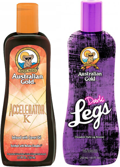Australian Gold Accelerator K + Dark Legs Lotion
