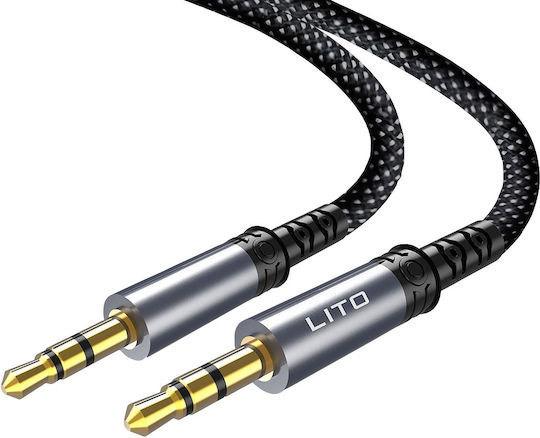 Jack To Jack Adapter Cable Lito La01 Black