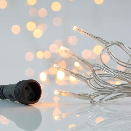 300 Λαμπάκια LED 16.5μ. Θερμό Λευκό σε Σειρά
