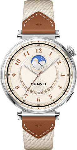 Huawei Watch GT 5 41mm Αδιάβροχο με Παλμογράφο (Καφέ)