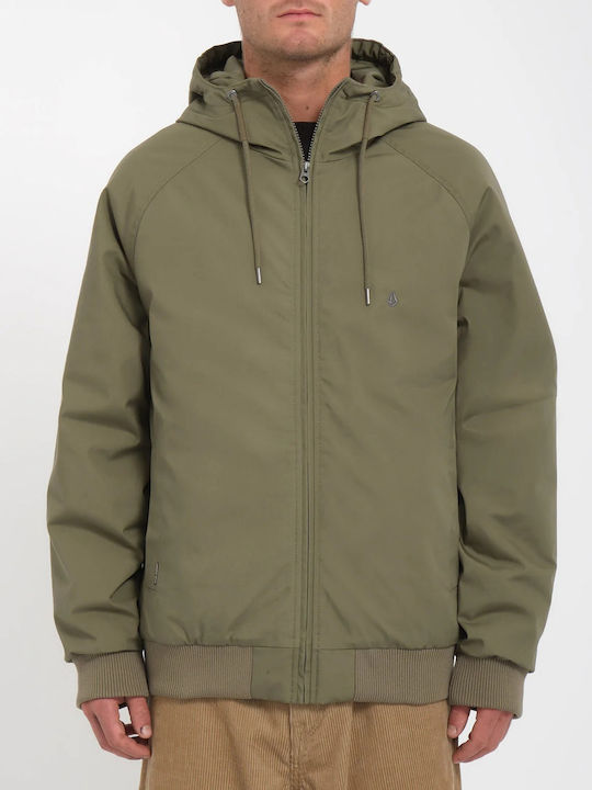 Volcom Hernan Μπουφάν Αδιάβροχο Wintermoss Green