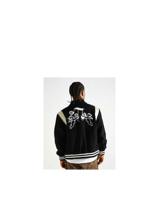 HUF College Jacket BLACK