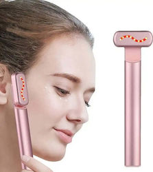 4 in 1 Facial Massage Device Smart Pen Eye Face Neck Care LED Light EMS Vibrations Warm Therapy