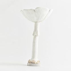 White Mushroom White Trunk 25x25x42cm