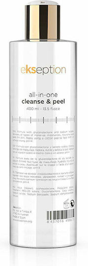 Ekseption Cleanse & Peel All-in-One Liquid Cleansing Face 400ml