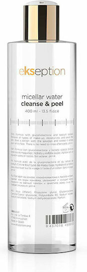 Ekseption Cleanse & Peel Micellar Water Αφαίρεσης Μακιγιάζ Προσώπου 400ml