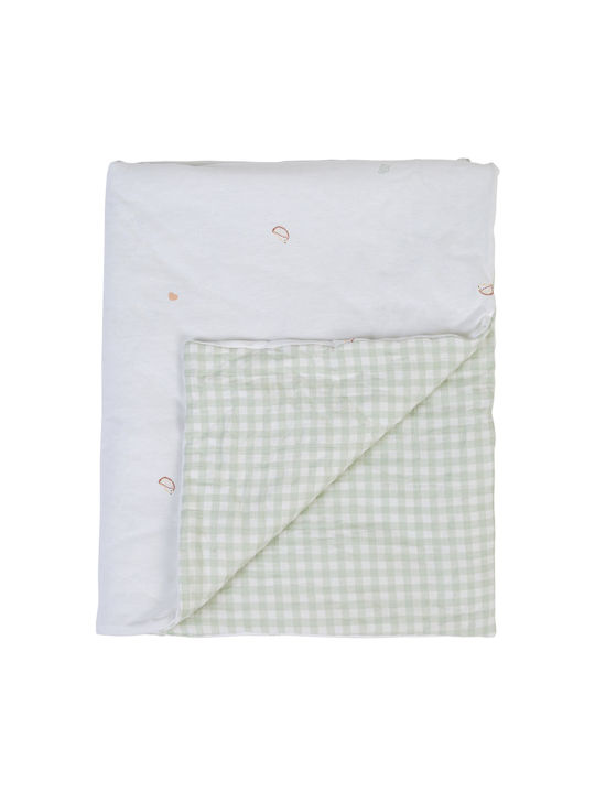 Childhome Babydecken Wickeltücher für Kinderzimmer 80x100cm