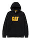 Sweatshirt mit Kapuze Schwarz