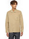 Long-sleeved Corduroy Shirt Khaki