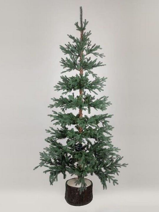 Christmas Tree Denmark with Wooden Trunk 210cm with 565 Branches