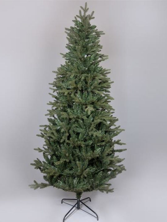 Christmas Green Tree with Metallic Base and Built in Branches H210pcs