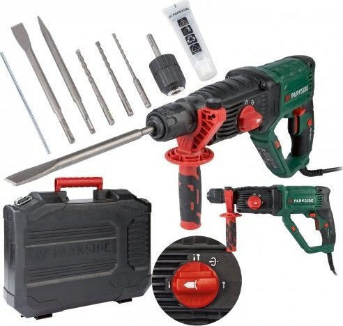 Parkside Impact Demolition Hammer Electric 1050W with Chuck SDS