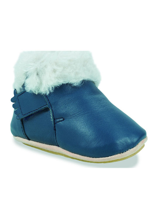 Easy Peasy Baby Hausschuhe Blau My Foublu