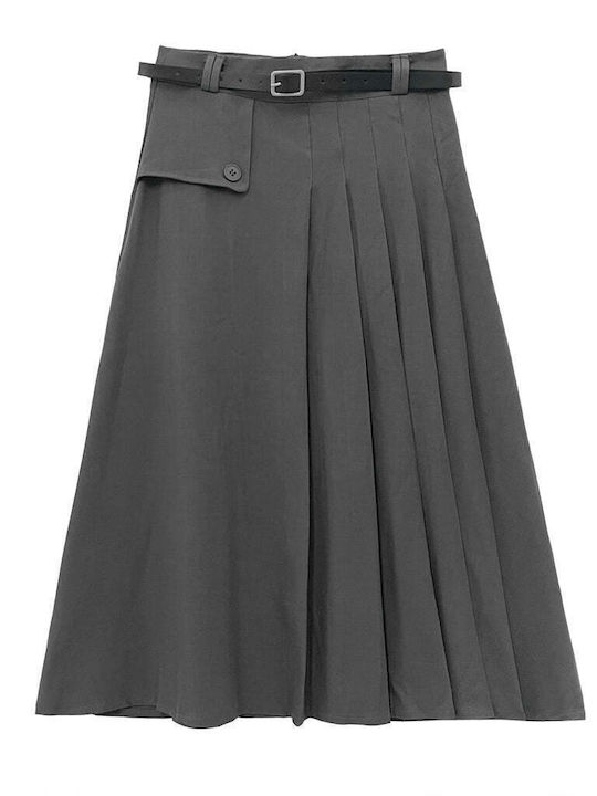 Ustyle Maxi Φούστα Γκρι