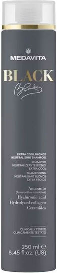 Medavita Black Blondie Extra Cool Blonde Extra Cool Blonde Neutralizing Σαμπουάν Διατήρησης Χρώματος για Βαμμένα Μαλλιά 250ml