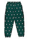 Pantaloni de trening cu Elastic Green