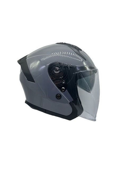 Faseed 620 Cement Grey Motorcycle Helmet Jet EC...