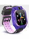 Kinder-Smartwatch Mit GPS Und Kamera Rosa