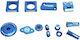 Moose Racing Motorcycle Plastic Set Blue 1pcs