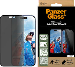 Panzerglass Privacy Screen Protector Apple Iphone 16/iphone 15 Ultra-wide Fit Panzerglass Privacy Screen Protector Apple Iphone 16/iphone 15 Ultra-wide Fit