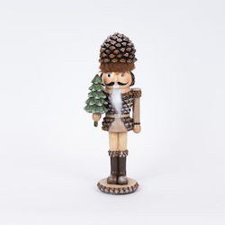 Soldier Pinecone Tree Brown 26.50cm