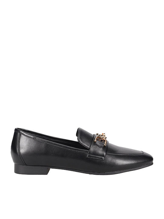 Migato Γυναικεία Loafers σε Μαύρο Χρώμα