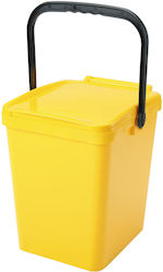 Yellow Urba 21l Waste Sorting Recycling Bin Yellow Urba 21l Waste Sorting Recycling Bin