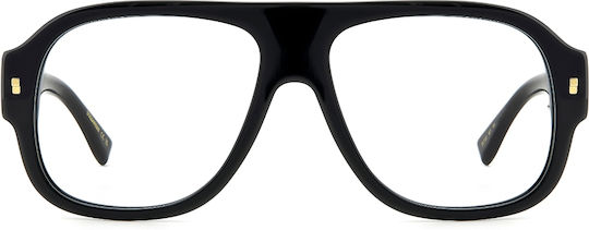 Dsquared2 Eyeglass Frame Black D2 0125 807