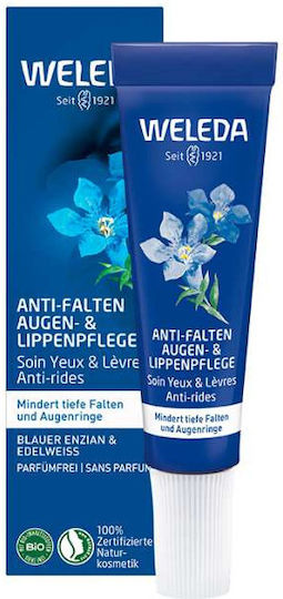 Weleda Blue Gentian & Edelweiss Eye And Lip Cream For Anti-Wrinkle Moisturizing And Firming 10ml