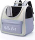 Rucksack für Hunde / Katzen bis 5.5kg Blau L37xB25xH34cm.