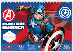 Diakakis Drawing Pad Captain America