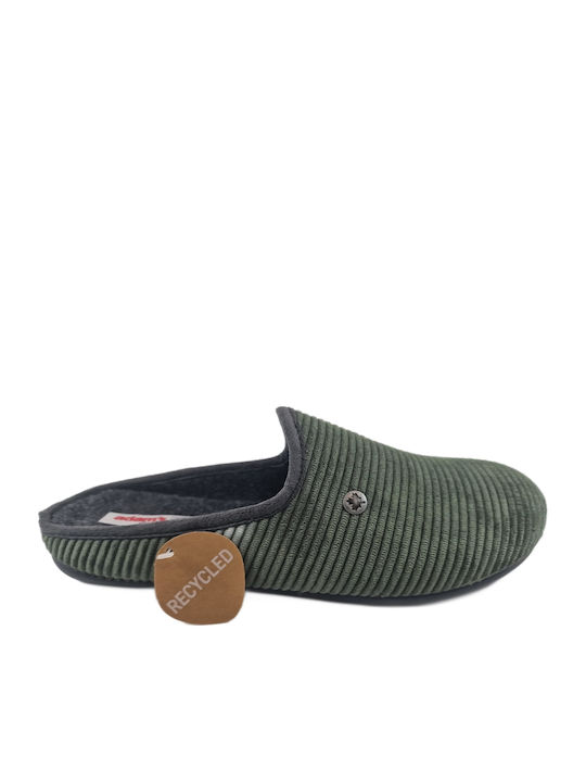 Adam's Shoes Men's Slipper Green