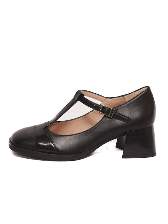 Hispanitas Pumps mit Riemchen Schwarz