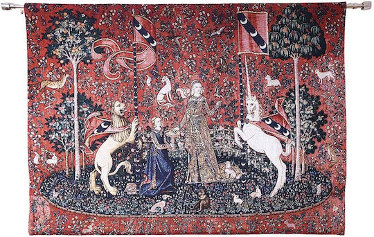 Signare Tapestry Wall Hanging 140x104cm – Lady & Unicorn Sense of Taste