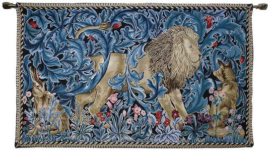 Signare Ταπισερί Τοίχου 139x87cm – William Morris Lion Forest