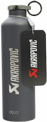 Akrapovic Bottle Thermos Gray