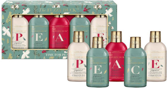 Baylis & Harding The Fuzzy Duck Winter Wonderland Peace Skin Care Set for Moisturizing & Body Cleaning