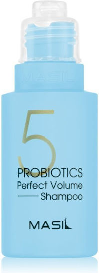 Feuchtigkeitsspendendes Shampoo Volumenverstärkung Masil 5 Probiotika Perfektes Volumen Inhalt 50 ml