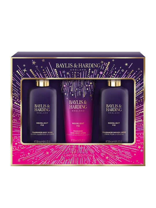 Baylis & Harding Wild Fig And Pomegranate Luxury Essentials Комплект за грижа за кожата за Хидратация & Почистване на тялото