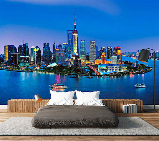 Wall Mural City 3.68 X 2.54m Slm135