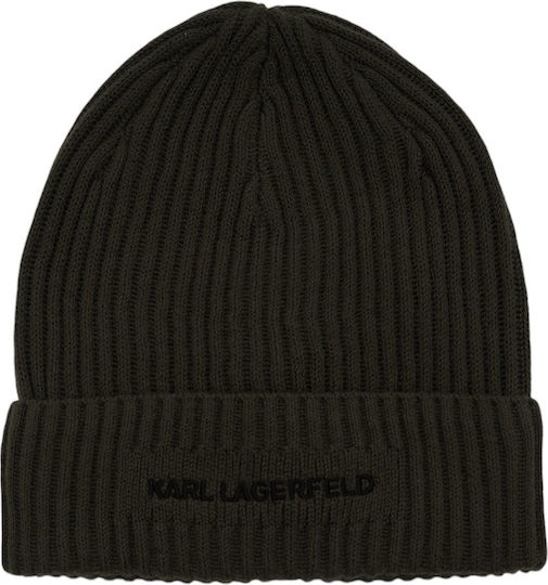 Beanie Ανδρικός Σκούφος Πλεκτός σε Πράσινο χρώμα