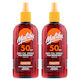 Malibu Protecție Solară Ulei Waterprrof SPF50 în Spray 2x200ml