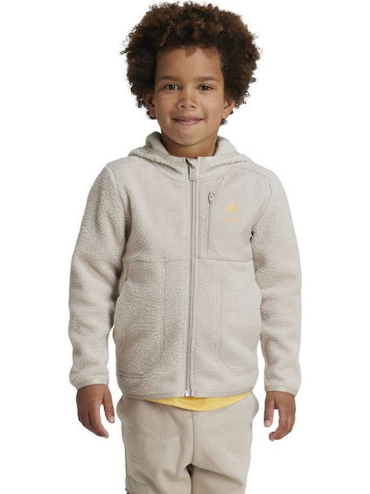 adidas Παιδική Ζακέτα Beige