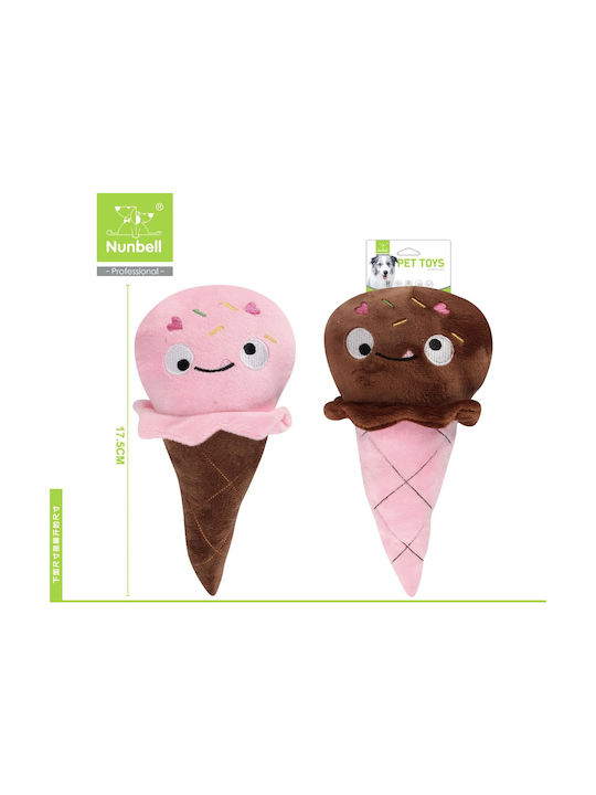 Παιχνίδι Σκύλου Nunbell Λούτρινο Ice Cream 17,5cm
