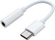 Samsung Samsung USB-C männlich zu 3.5mm weiblich Weiß 1 Stück GP-TGU023AEAWW